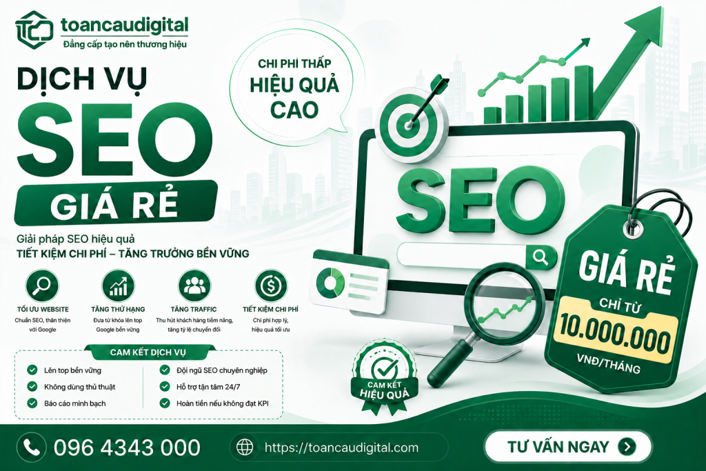 Dịch Vụ SEO Giá Rẻ