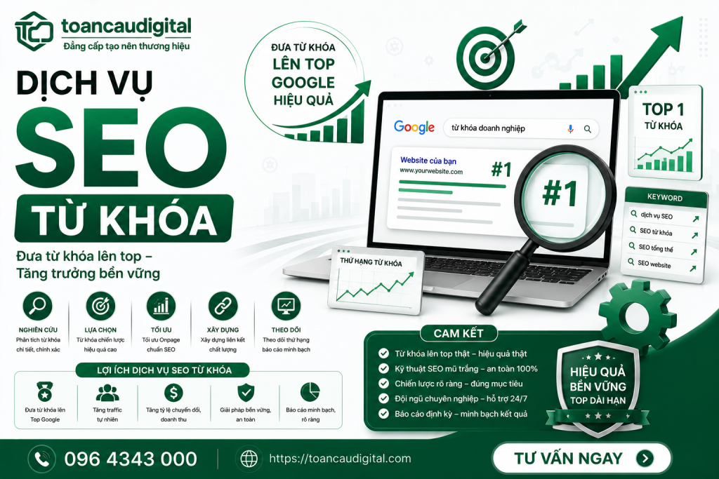 Dịch Vụ SEO Từ Khóa