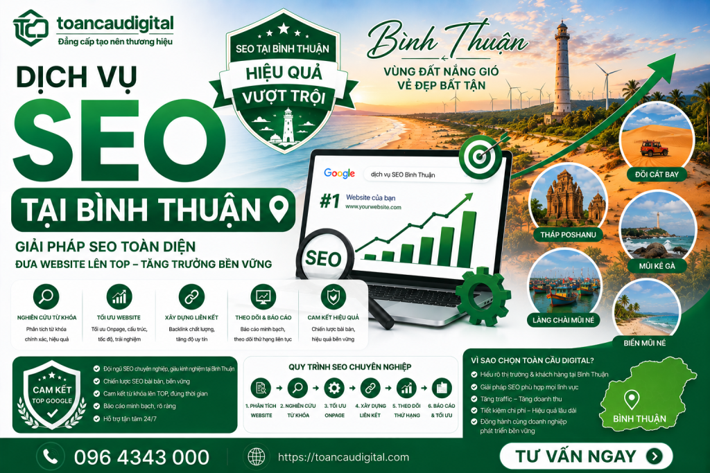 dịch vụ seo tại bình thuận